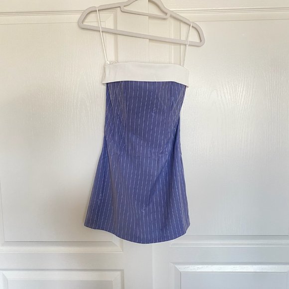 With Jean - NEW! With Jean Chloe Corset Mini Tuxedo Dress - Sz Small - Picture 7 of 13